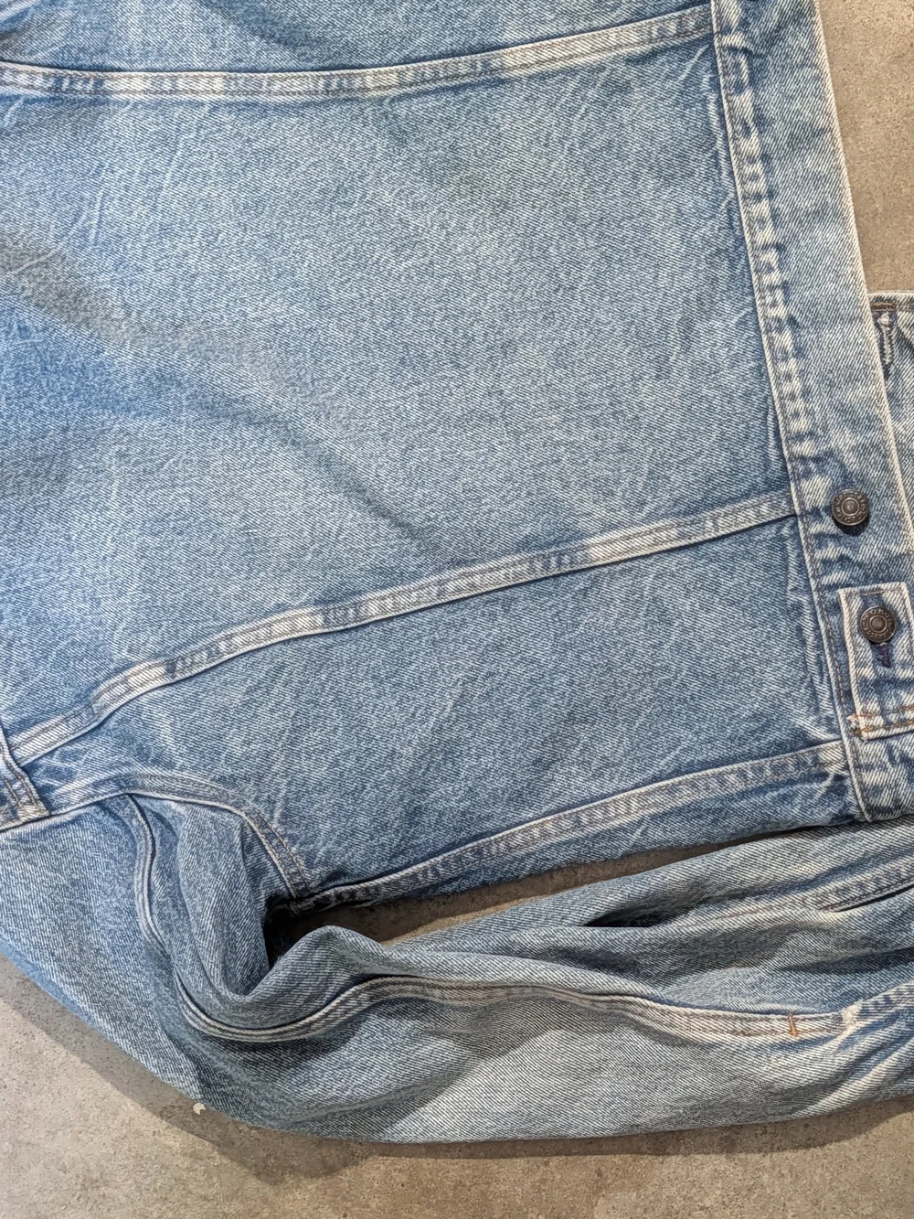 Vintage 1980s Levi's Denim Trucker Jacket Type III USA